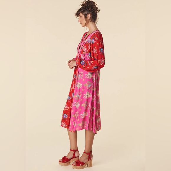 Spell Solstice Boho Midi Dress Size Small - Picture 5 of 7